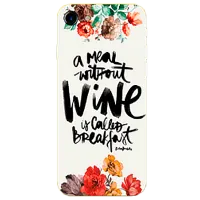 Чехол для смартфона Samsung Galaxy A9 (2018) Hoco/ Back/ TPU/ Flowers Белый