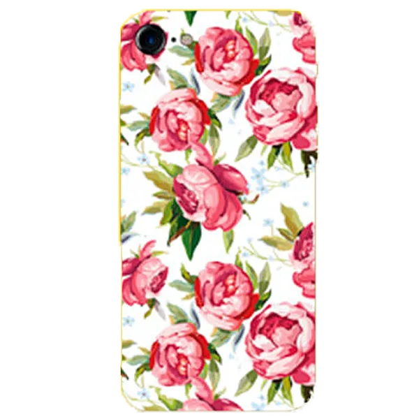 Чехол для смартфона Samsung Galaxy A9 (2018) Hoco/ Back/ TPU/ Flowers Белый photo 1