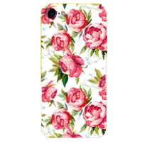 Husa Samsung Galaxy A6 (2018) Hoco Back/ TPU/ Flowers White