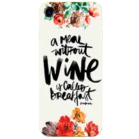 Чехол для смартфона Samsung Galaxy J4 (2018) Hoco/ Back/ TPU/ Flowers Белый