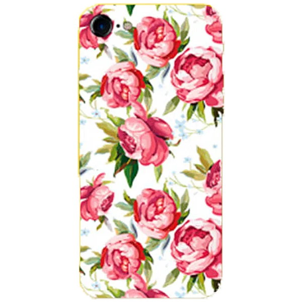 Husă pentru smartphone Samsung Galaxy J4 (2018) Hoco/ Back/ TPU/ Flowers White photo 1