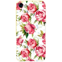 Husă pentru smartphone Samsung Galaxy J4 (2018) Hoco/ Back/ TPU/ Flowers White