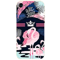 Чехол для смартфона Samsung Galaxy J6 Plus (2018) Hoco/ Back/ TPU/ Розовый Черный