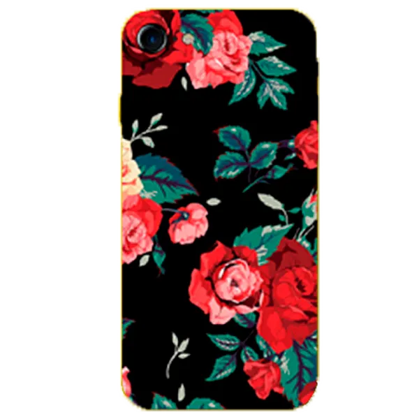 Чехол для смартфона Samsung Galaxy J6 Plus (2018) Hoco/ Back/ TPU/ Flowers Черный photo 1 Чехол для смартфона Samsung Galaxy J6 Plus (2018) Hoco/ Back/ TPU/ Flowers Черный photo 1
