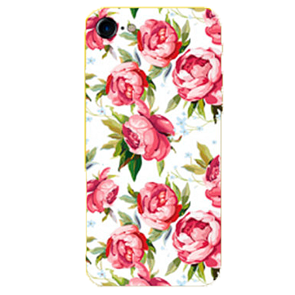 Husa Samsung Galaxy J6 Plus (2018) Hoco Back/ TPU/ Flowers White photo 1