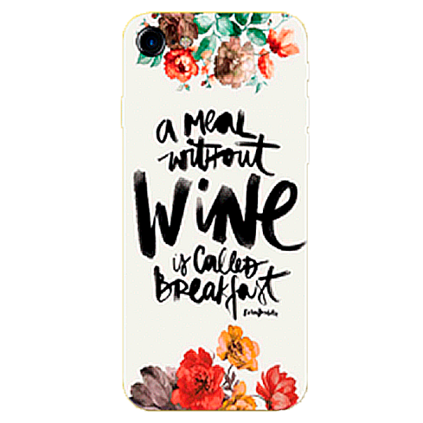 Husa Xiaomi Redmi 6A Hoco Back/ TPU/ Flowers White photo 1