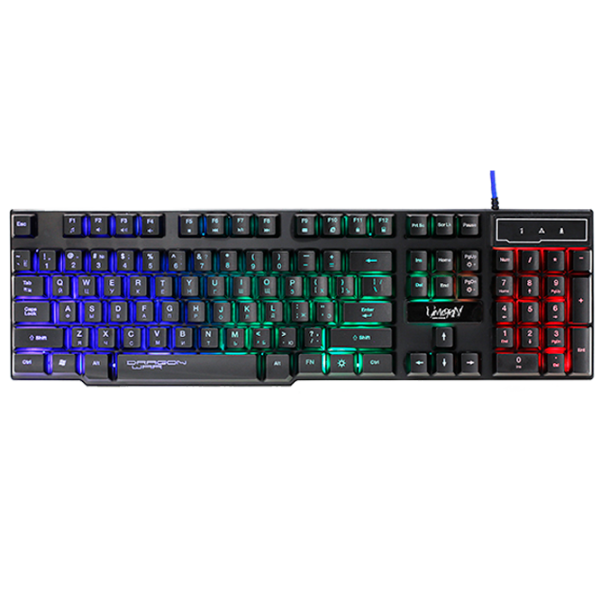 Tastatură Qumo Unicorn K01 Cu fir / Black photo 1