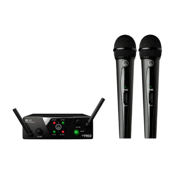 Microfon AKG WMS40 Mini Dual Vocal Set Black photo 1