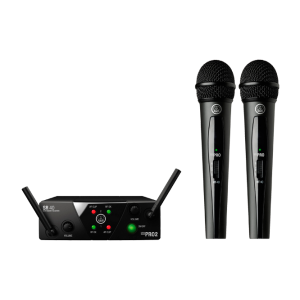 Microfon AKG WMS40 Mini Dual Vocal Set Black photo 1