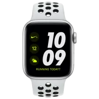 Ceas inteligent Apple Watch Series 4 Nike+ 1.57"/ MU6H2/ Sport Band Silver