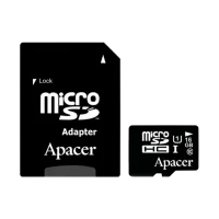 Card memorie Apacer MicroSD Card 16 GB MicroSD Card/ Class10