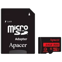 Карта памяти Apacer 34639008 64 ГБ MicroSD/ Class10