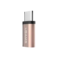 Адаптер Adapter Micro to Type C Золотой