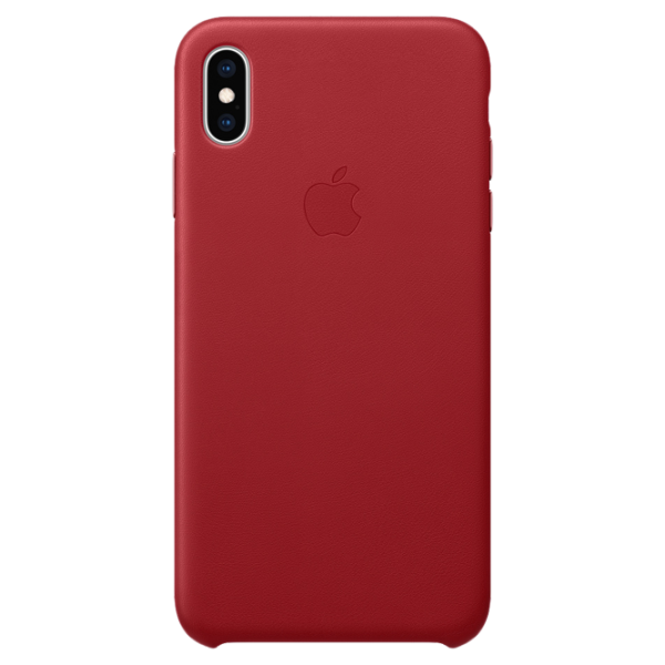 Husă pentru smartphone Apple iPhone XS Max Apple/ Back/ Piele/ PRODUCT Red photo 1 Husă pentru smartphone Apple iPhone XS Max Apple/ Back/ Piele/ PRODUCT Red photo 1