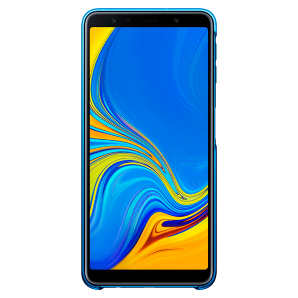 Husa Samsung Galaxy A7 (2018) Original Back/ PP/ Gradation  Blue photo 1