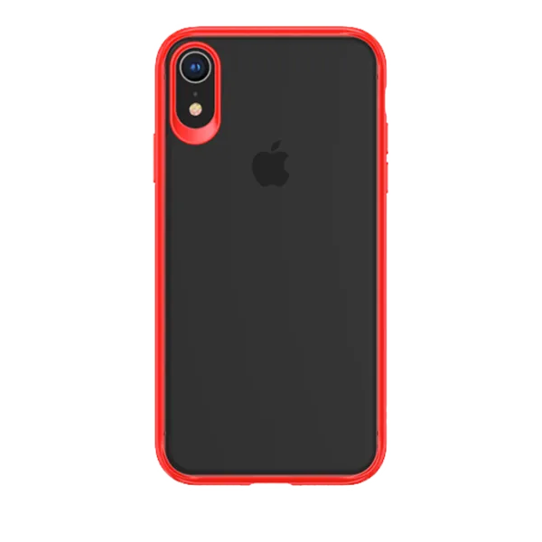 Чехол для смартфона Apple iPhone XR Usams/ Back/ TPU/ PC/ Прозрачный Красный photo 1