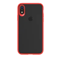 Husă pentru smartphone Apple iPhone XR USAMS/ Back/ TPU/ PC/ Transparent Red