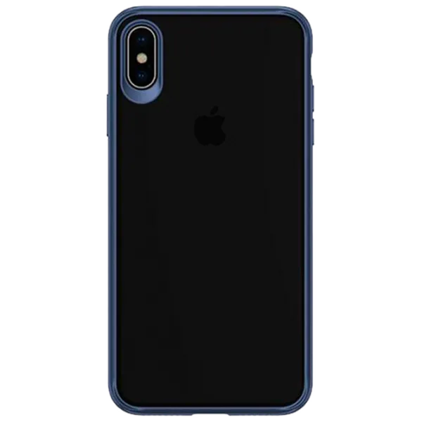 Чехол для смартфона Apple iPhone XS Usams/ Back/ TPU/ Черный Синий photo 1
