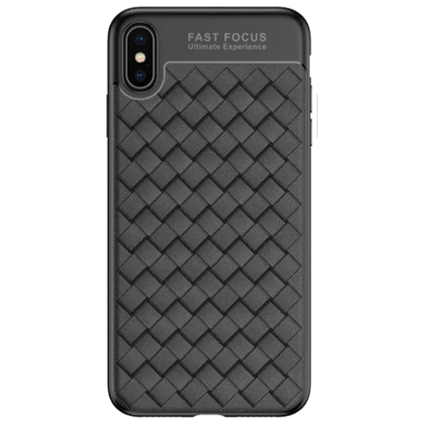 Husă pentru smartphone Apple iPhone XS Max USAMS/ Back/ TPU/ Black photo 1