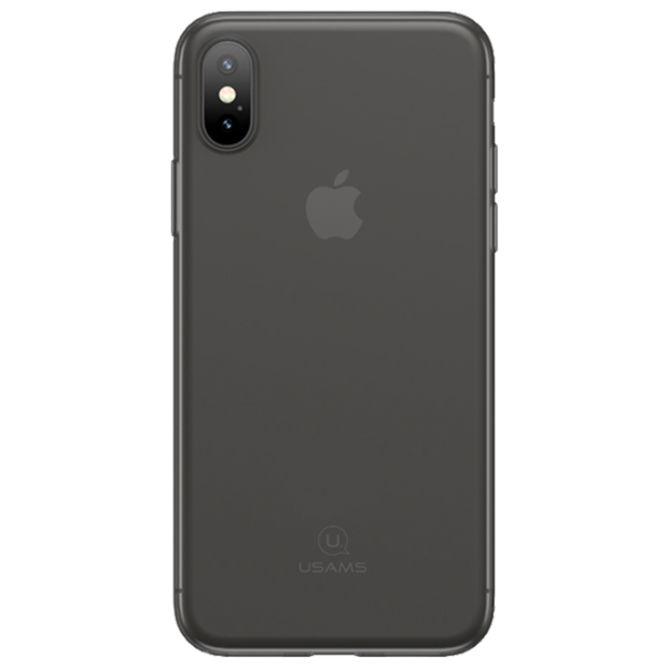 Husă pentru smartphone Apple iPhone X USAMS/ Back/ TPU/ Transparent Black photo 1 Husă pentru smartphone Apple iPhone X USAMS/ Back/ TPU/ Transparent Black photo 1