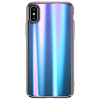 Чехол для смартфона Apple iPhone X Usams/ Back/ PC/ Синий