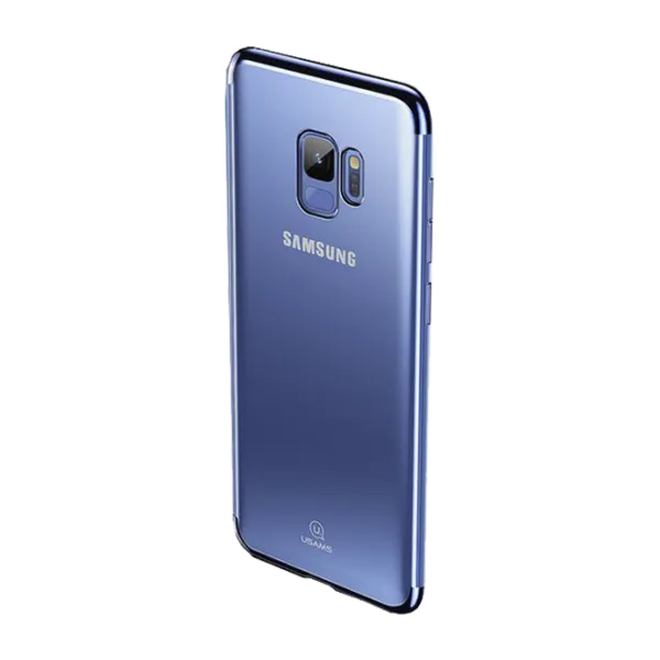 Husa Samsung Galaxy S9 Usams Back/ TPU/ Blue photo 1