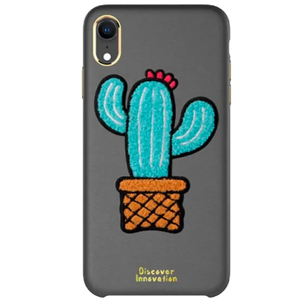 Husă pentru smartphone Apple iPhone XR Nillkin/ Back/ PP/ Green Gray photo 1