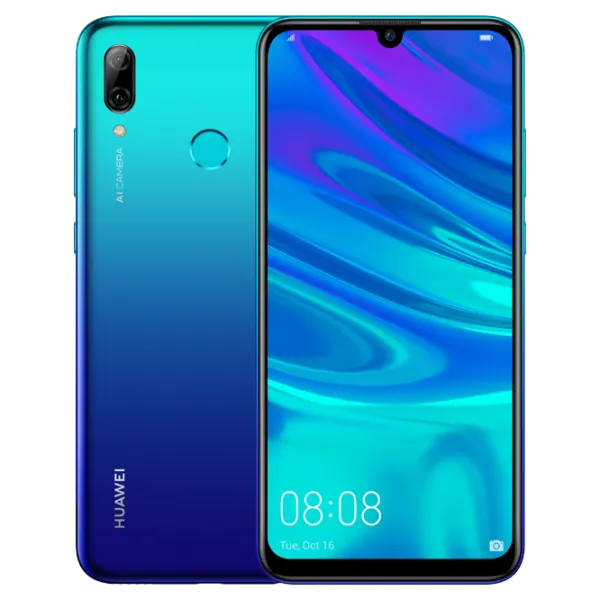 Huawei P smart 2019 3 ГБ/ 64 ГБ/ Dual SIM/ Aurora Синий photo 1
