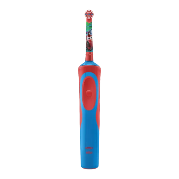 Periuta de dinti electrica Braun D12.513 Kids Cars  Pentru copii/ 2D/ Red Blue photo 1 Periuta de dinti electrica Braun D12.513 Kids Cars  Pentru copii/ 2D/ Red Blue photo 1