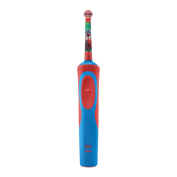 Periuta de dinti electrica Braun D12.513 Kids Cars  Pentru copii/ 2D/ Red Blue photo 1 Periuta de dinti electrica Braun D12.513 Kids Cars  Pentru copii/ 2D/ Red Blue photo 1