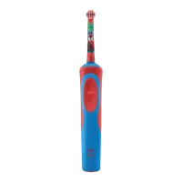 Periuta de dinti electrica Braun D12.513 Kids Cars  Pentru copii/ 2D/ Red Blue