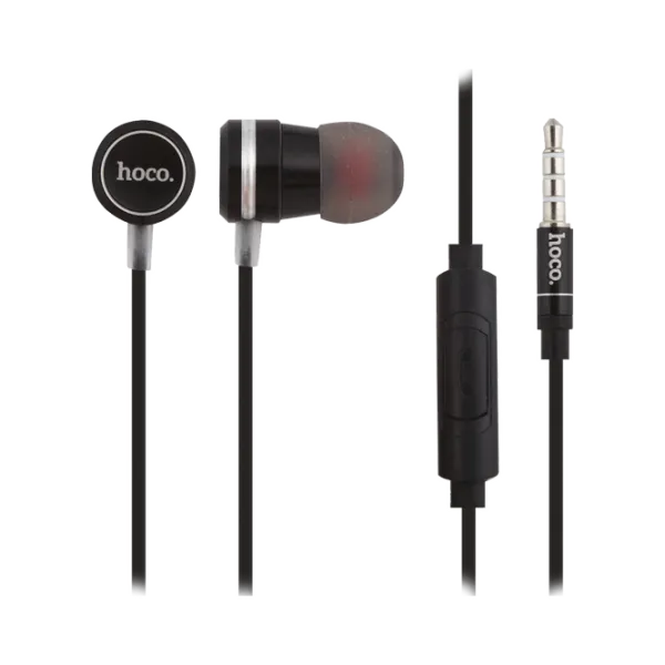 Наушники Hoco M16 Ling sound metal Черный Проводная/ Персональный photo 1 Наушники Hoco M16 Ling sound metal Черный Проводная/ Персональный photo 1