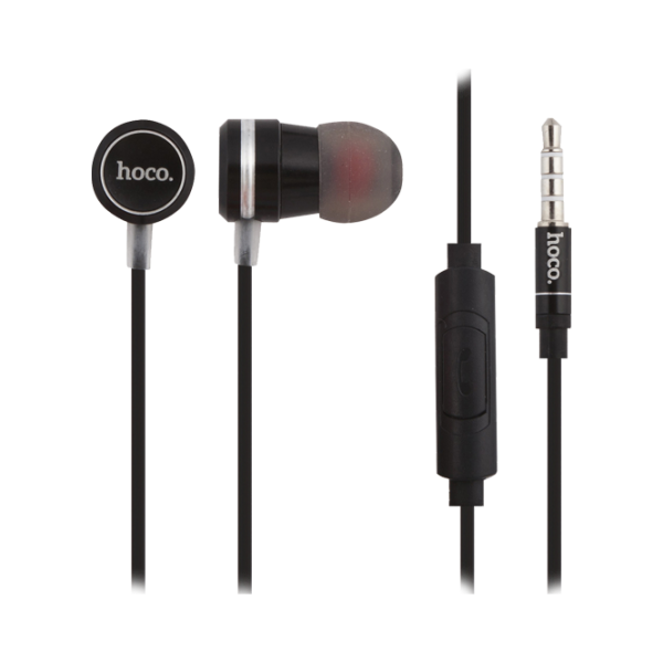 Наушники Hoco M16 Ling sound metal Черный Проводная/ Персональный photo 1 Наушники Hoco M16 Ling sound metal Черный Проводная/ Персональный photo 1