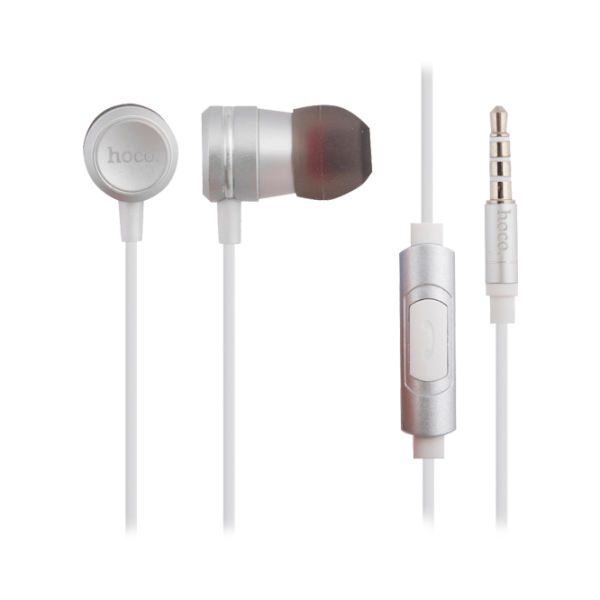 Наушники Hoco M16 Ling sound metal Серебристый Проводная/ Персональный photo 1 Наушники Hoco M16 Ling sound metal Серебристый Проводная/ Персональный photo 1