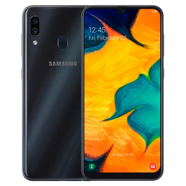 Samsung Galaxy A30 A305 3 GB/ 32 GB/ Dual SIM/ Black photo 1 Samsung Galaxy A30 A305 3 GB/ 32 GB/ Dual SIM/ Black photo 1
