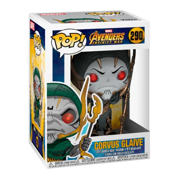 Виниловые фигурки Funko Avengers Infinity War: Corvus Glaive Черный photo 1