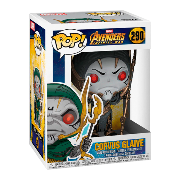 Виниловые фигурки Funko Avengers Infinity War: Corvus Glaive Черный photo 1