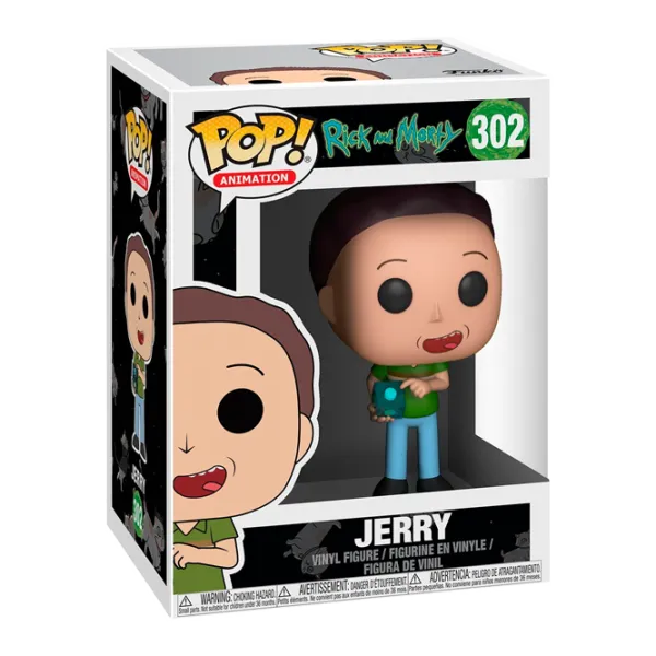 Виниловые фигурки Funko Rick And Morty: Jerry Зелёный photo 1