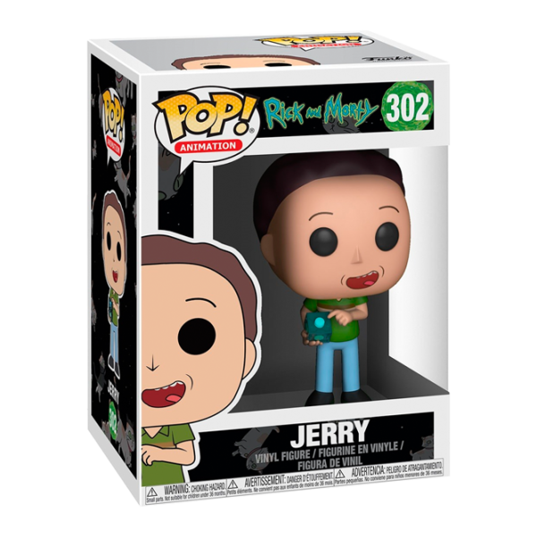 Виниловые фигурки Funko Rick And Morty: Jerry Зелёный photo 1