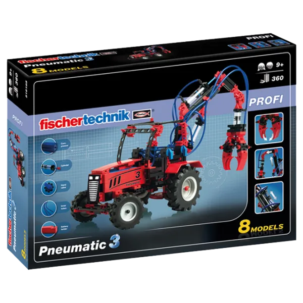 Constructor FischerTechnik Pneumatic 3 Kit 516185 9+/ Black Red photo 1