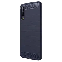 Husă pentru smartphone Samsung Galaxy A7 (2018) Cover X/ Back/ TPU/ Blue