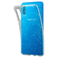 Husa Samsung Galaxy A7 (2018) Cover X Back/ TPU/ Sparkle Transparent