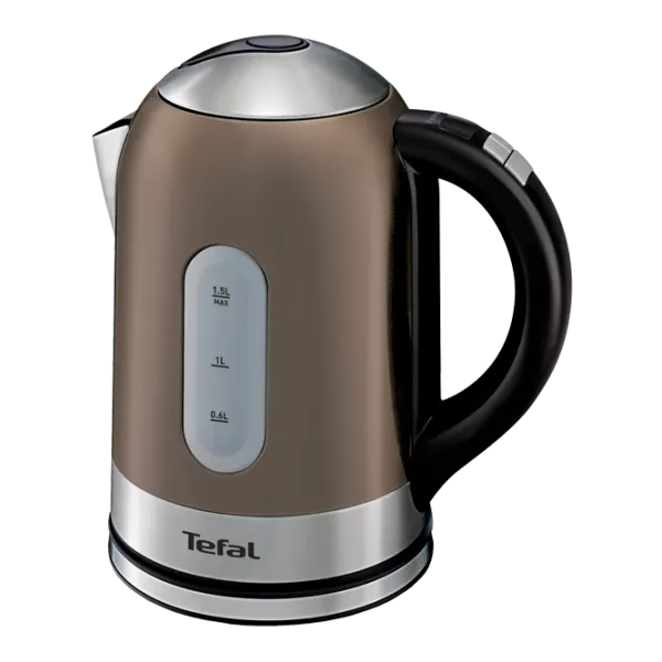 Ceainic Electric Tefal KI4009RU 1.5 l/ Ascuns spirală/ Bronze Black photo 1