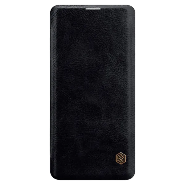 Husa Samsung Galaxy S10+ Nillkin Flip Cover/ Leather/ Black photo 1