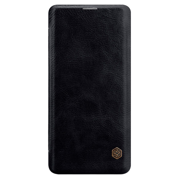 Husa Samsung Galaxy S10+ Nillkin Flip Cover/ Leather/ Black photo 1