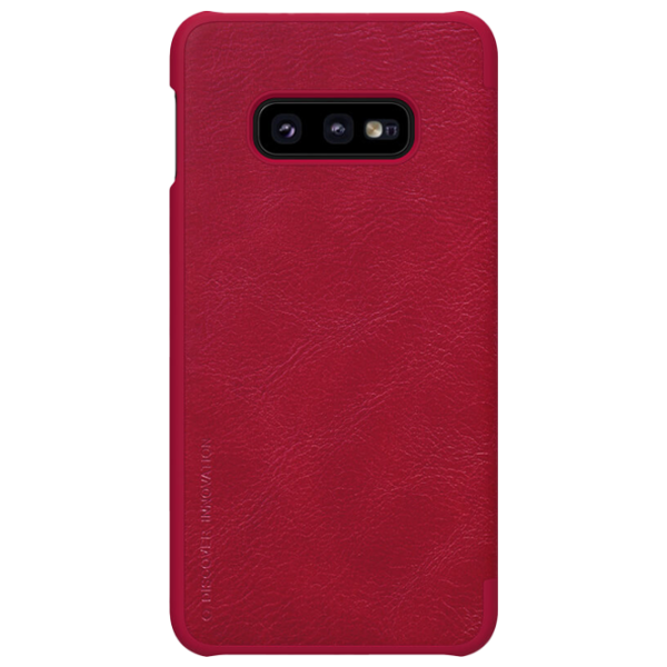 Husă pentru smartphone Samsung Galaxy S10e Nillkin/ Flip Cover/ Piele/ Red photo 1