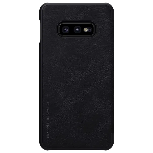 Чехол для смартфона Samsung Galaxy S10e Nillkin/ Flip Cover/ Кожа/ Черный photo 1