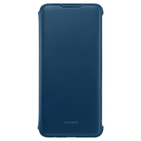 Husa Huawei P Smart 2019 Original Flip Cover/ PU/ Blue
