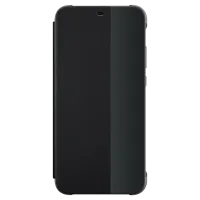 Husă pentru smartphone Huawei P20 Lite Huawei/ Flip Cover View/ PU/ Black