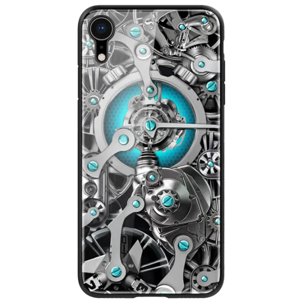 Husă pentru smartphone Apple iPhone XR Nillkin/ Back/ TPU/ PC/ White Black photo 1